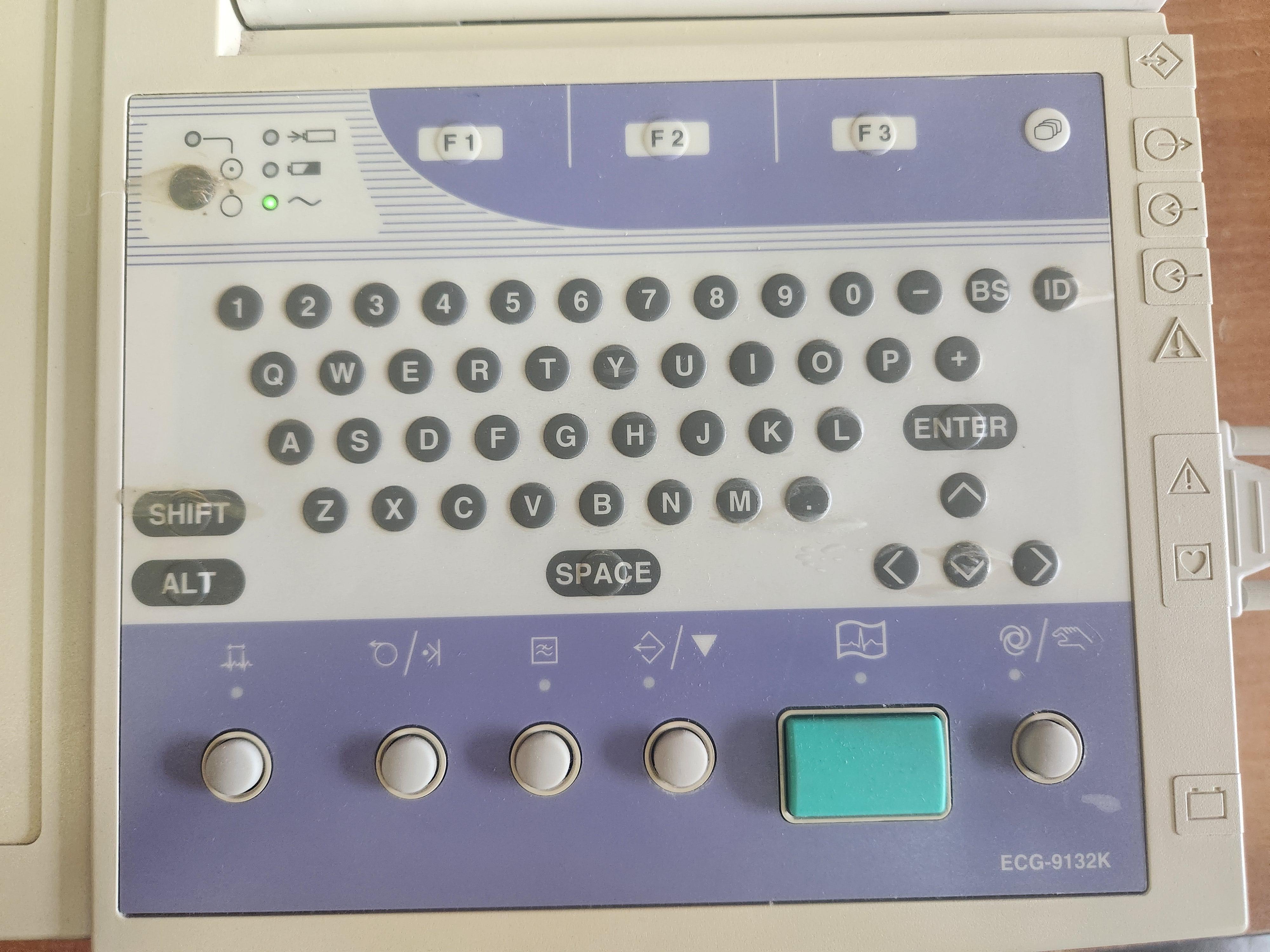 Электрокардиограф ECG-9132K Nihon Kohden 2