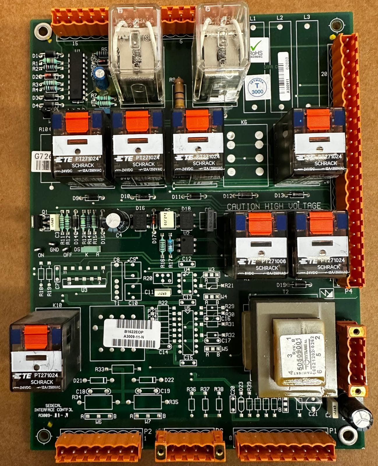 A3009-11-Interface Control Board
