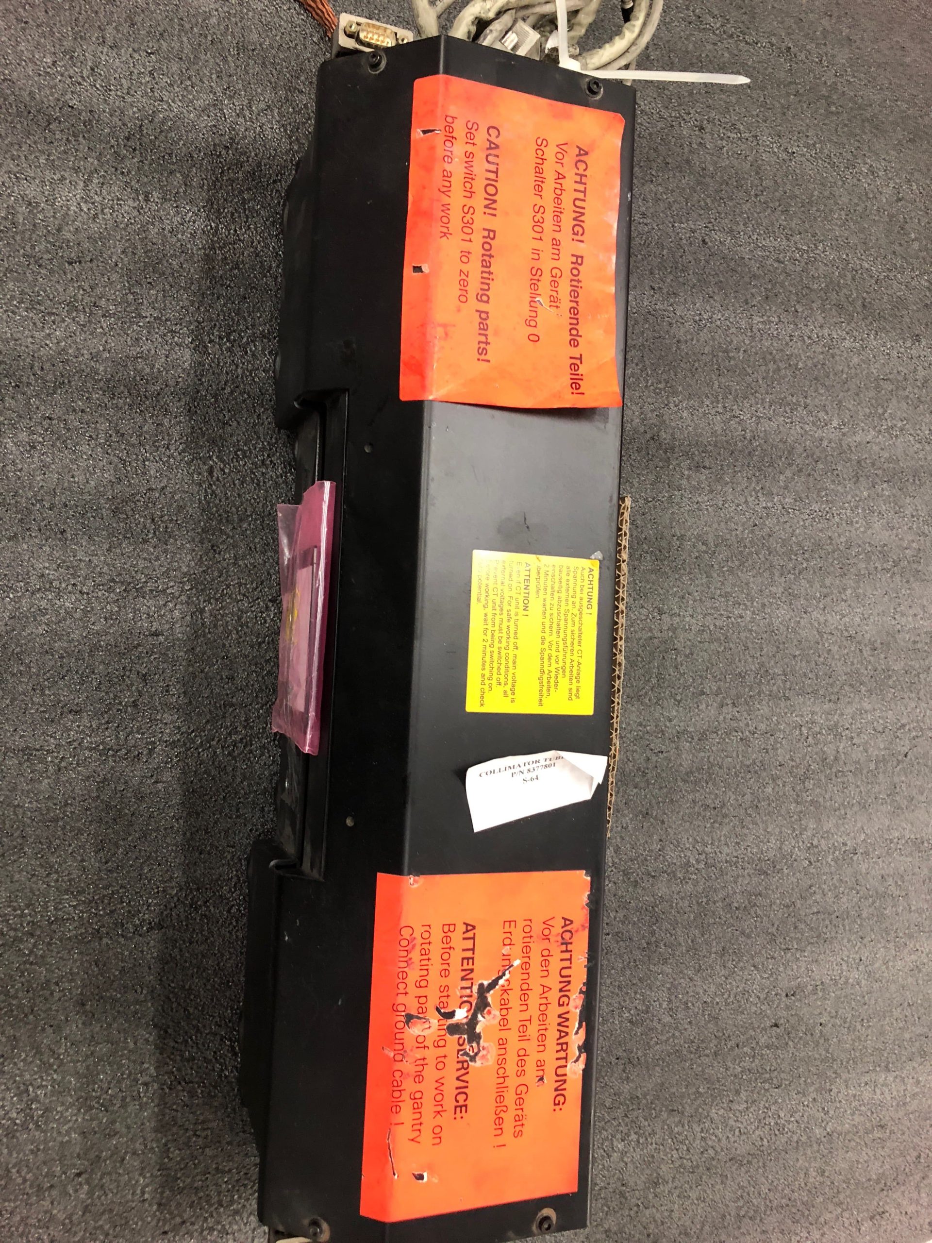 8377801-COLLIMATOR, COLLIMATOR + floppy disk, Tube Collimator P30F